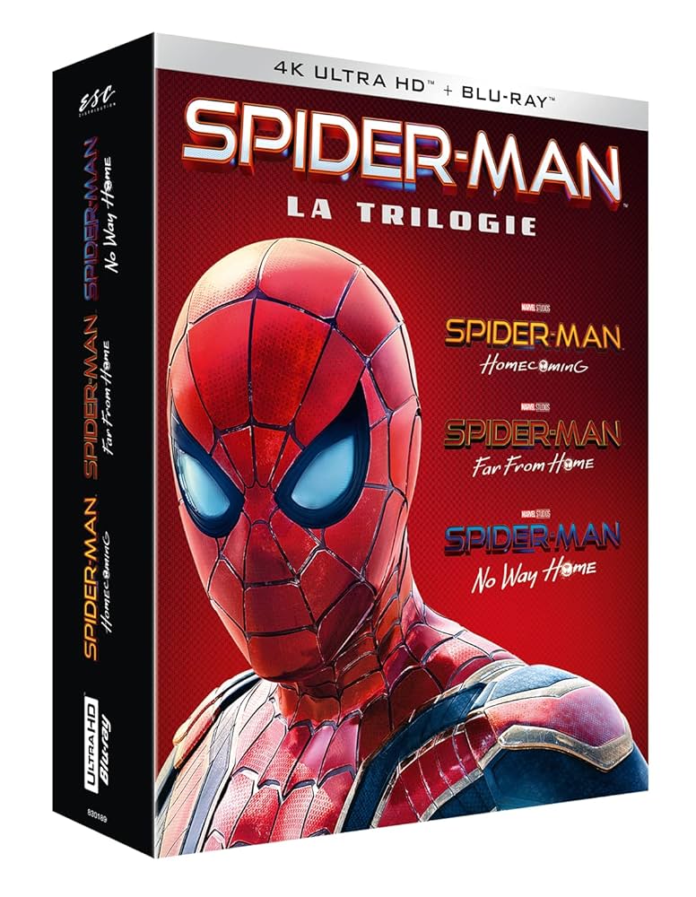 その他 Spider-Man: Far From  / Spider-Man: coming [All-Region/1080p] [Blu-ray] Spider-man : homecoming + far from home + no way home 4k